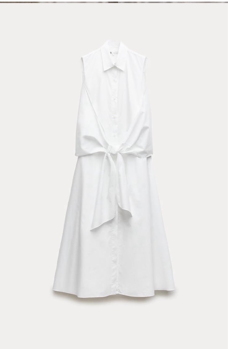 WHITE ( ZARA DRESS)