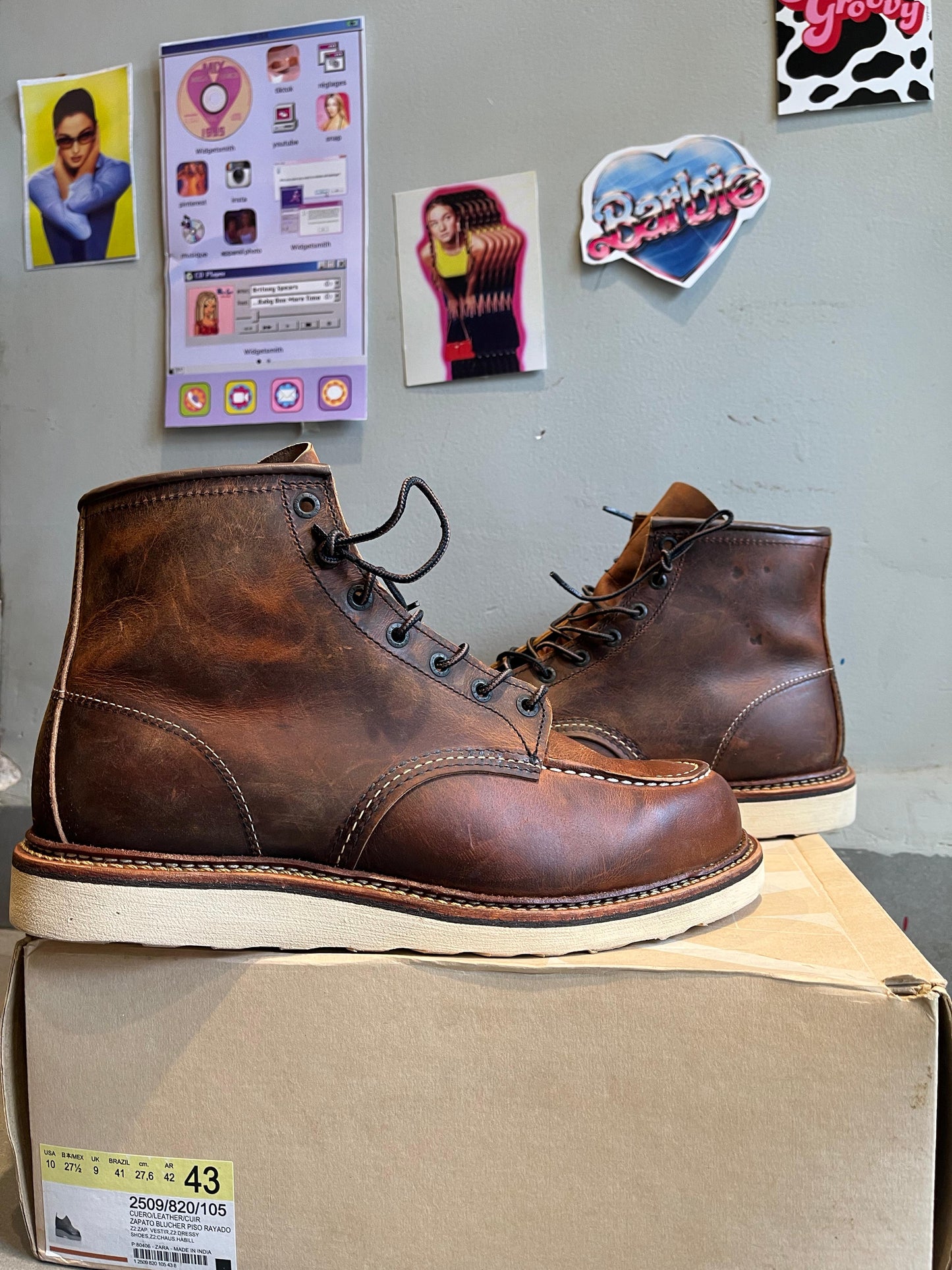Red Wing Brown Boots