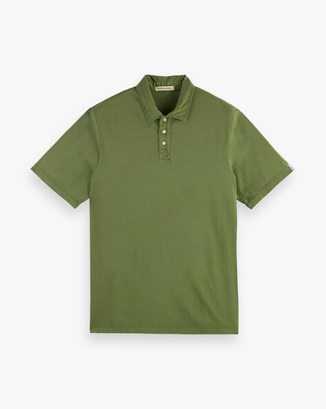 Scotch & Soda Green Polo Tee