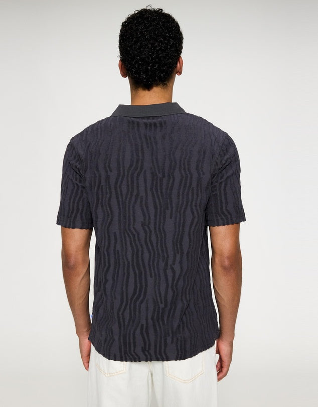 Jacquard Terry Polo