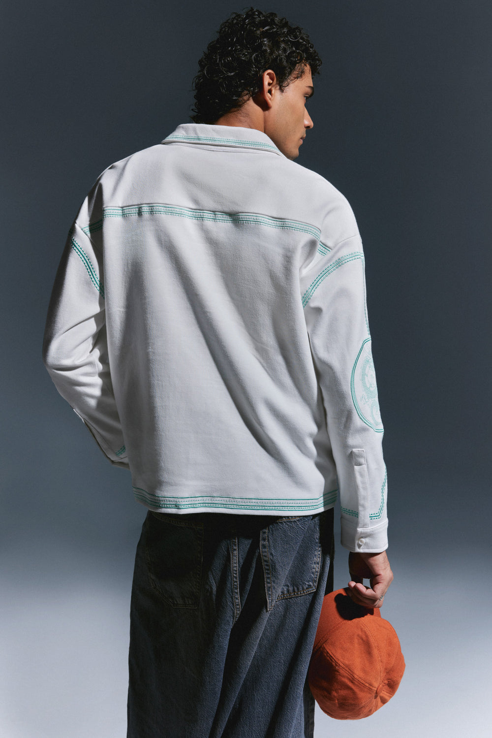 Brun White Shirt Jacket