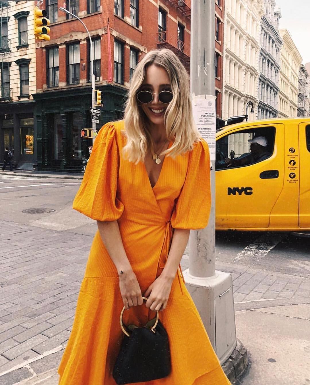 Ganni Tilden Mesh Rollneck Dress