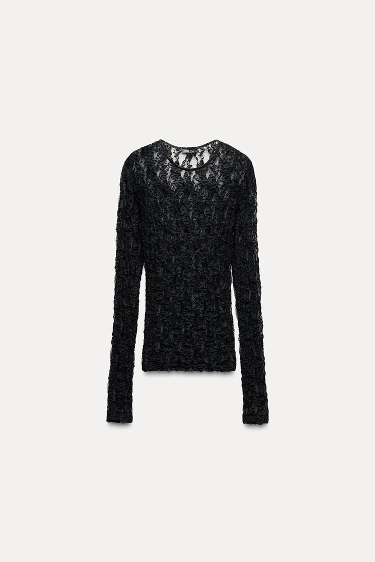 Zara Black Top