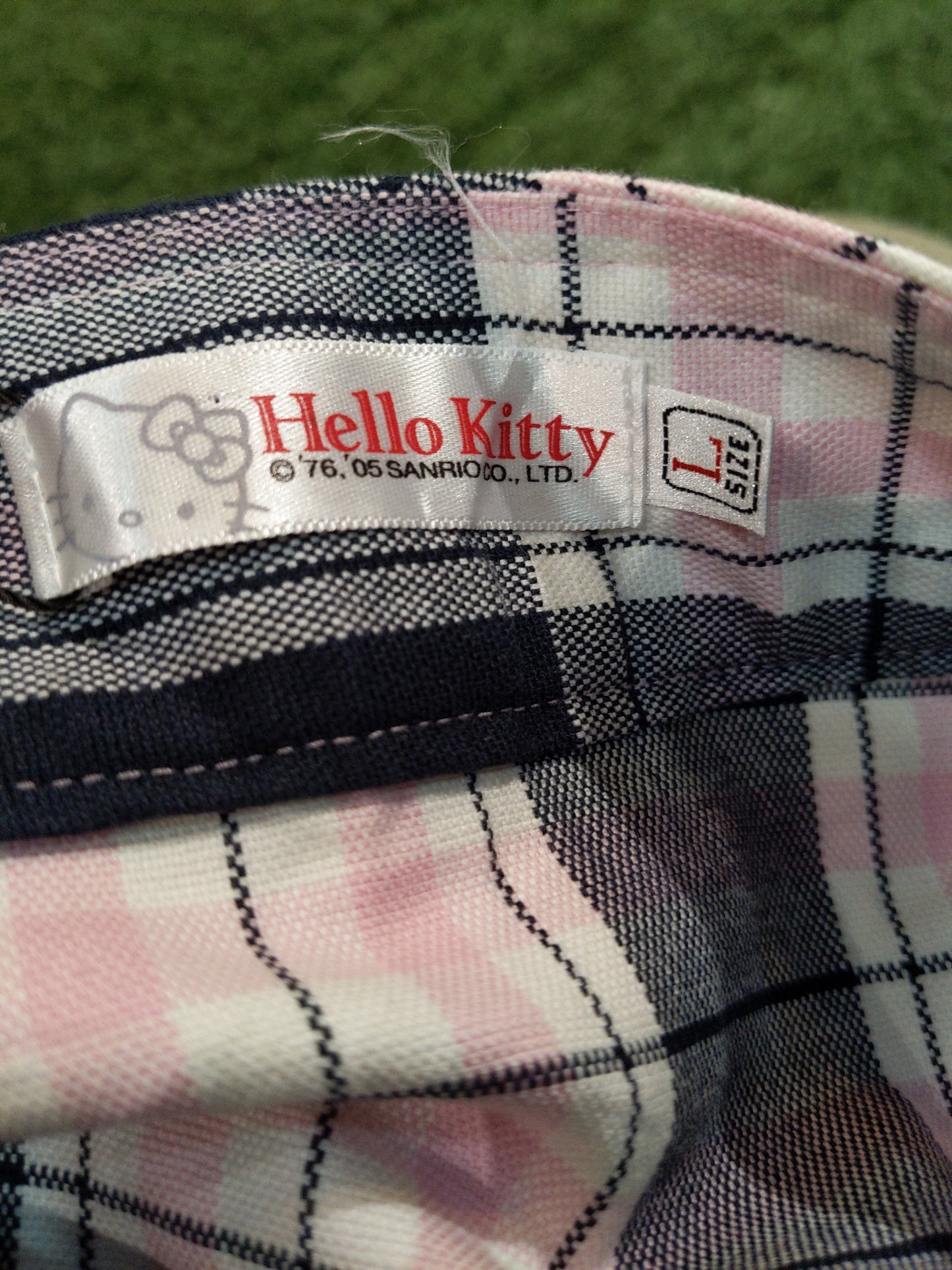 Hello kitty Flare Fit Checkered Skirt