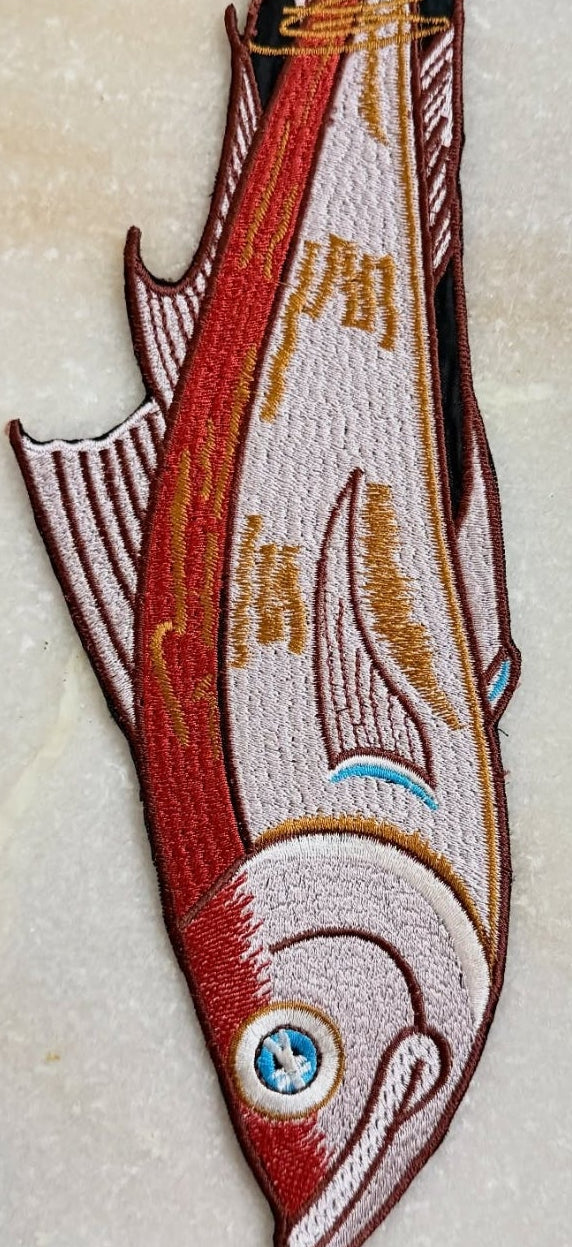 Embroidery Fish Tie