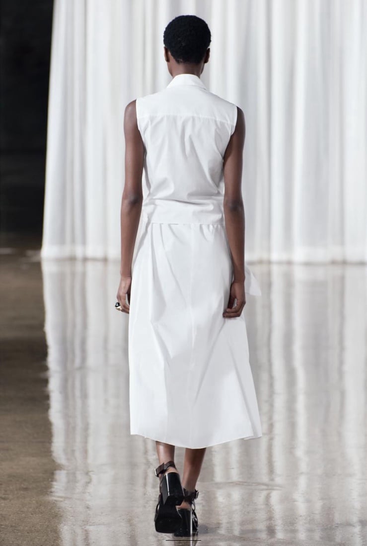 WHITE ( ZARA DRESS)