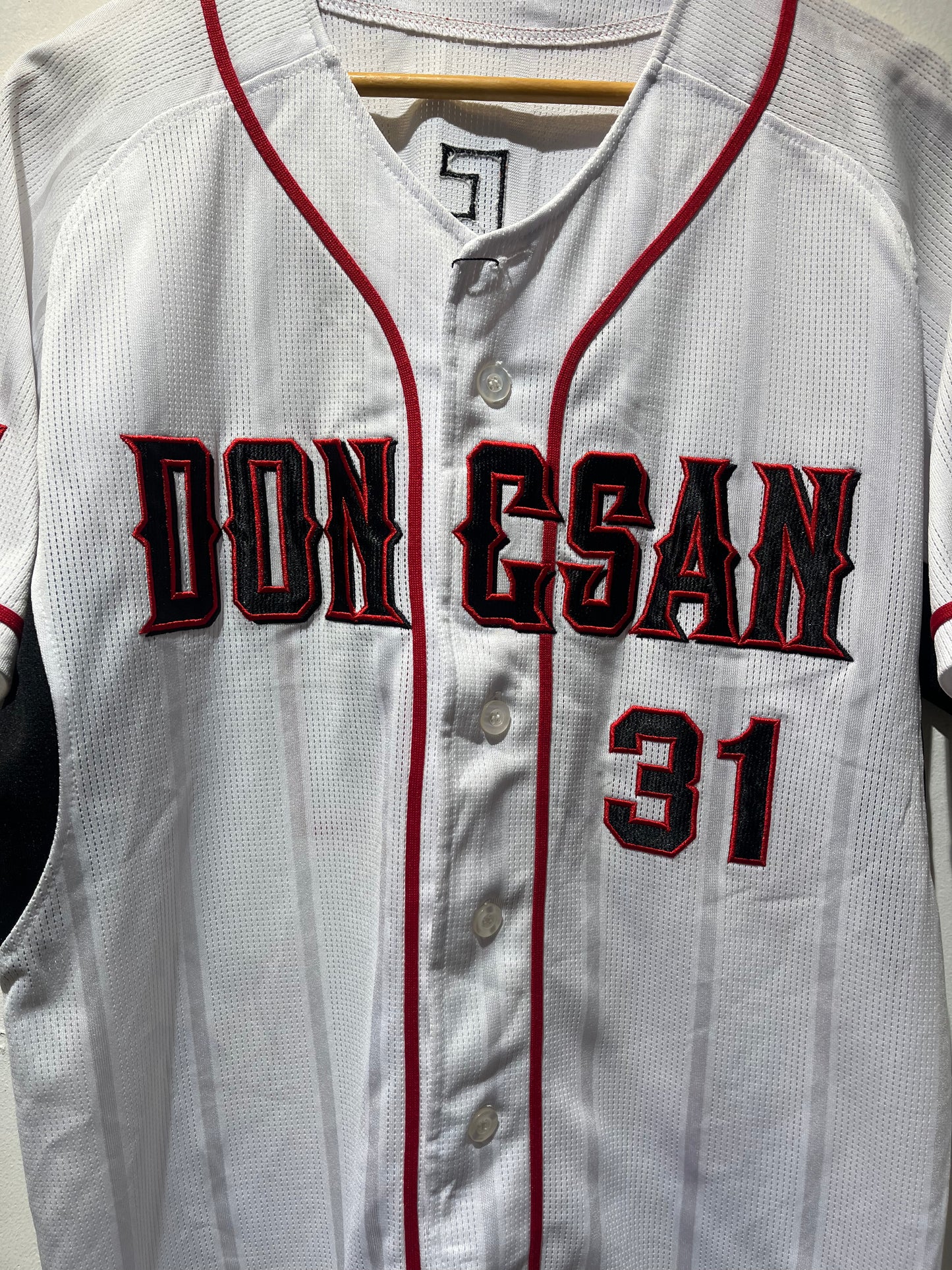 Doncsan Lee 31 White Jersey