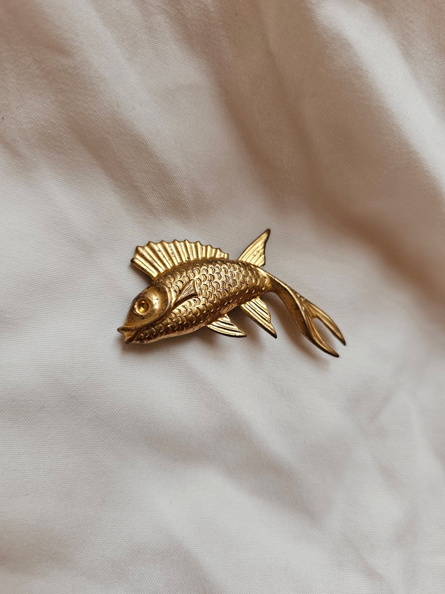 Pisces Vintage Brooch Pin