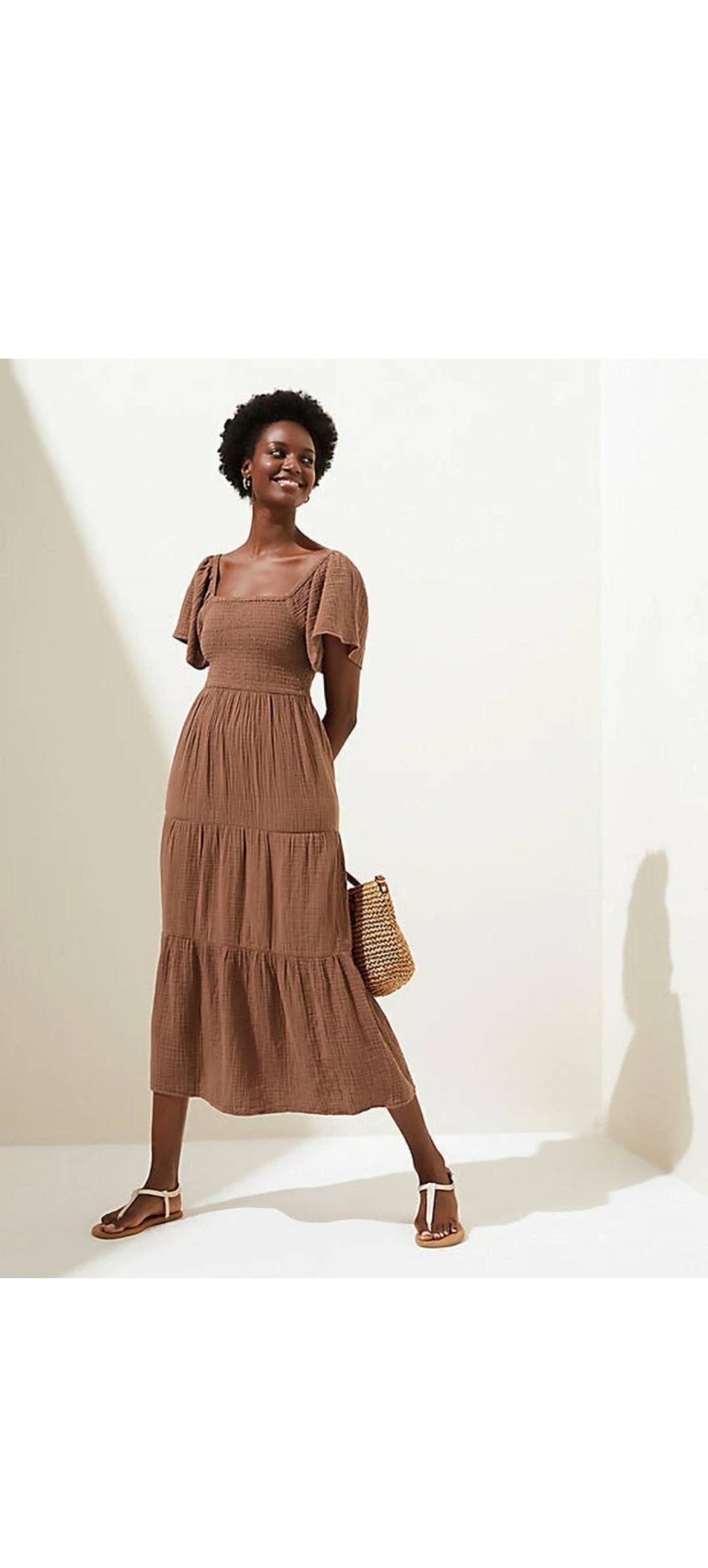 M&S Collection Brown Dress