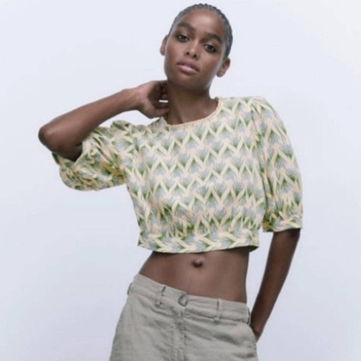 Zara Floral Top