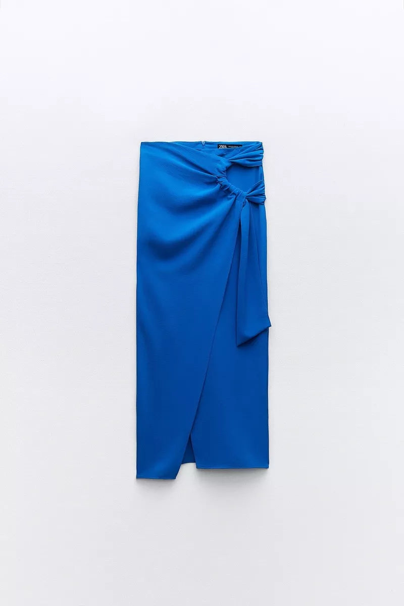 Zara Blue Long Skirt