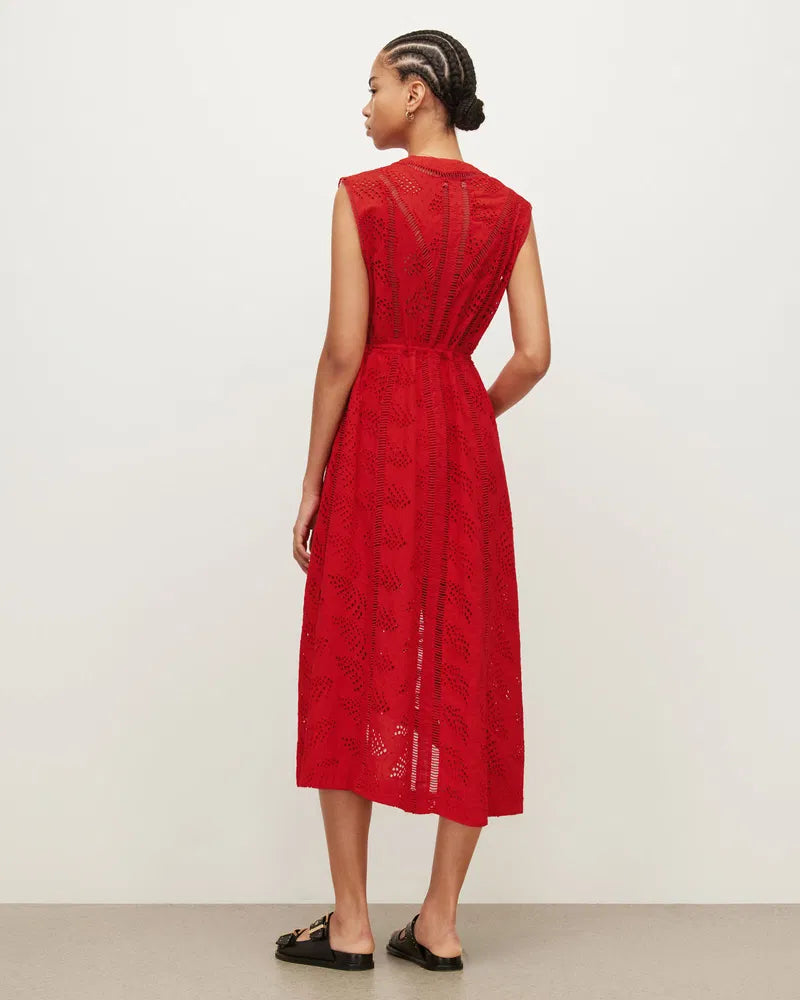 Allsaints Orange Dress