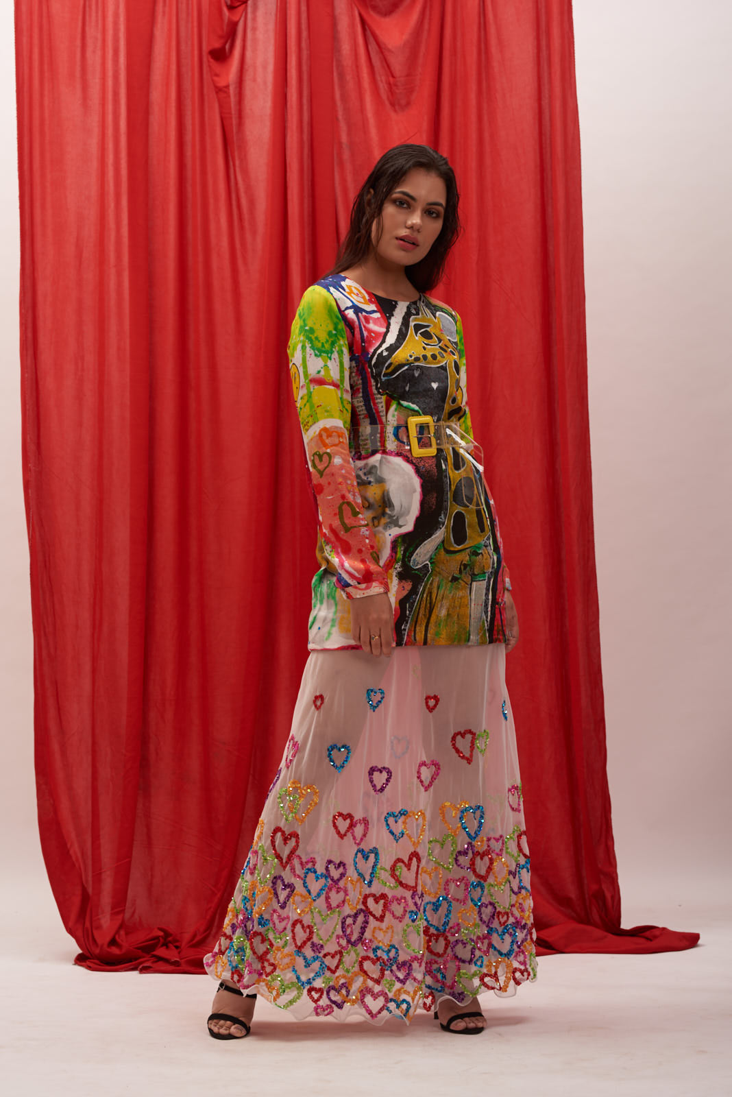 Salita Nanda Printed Dress