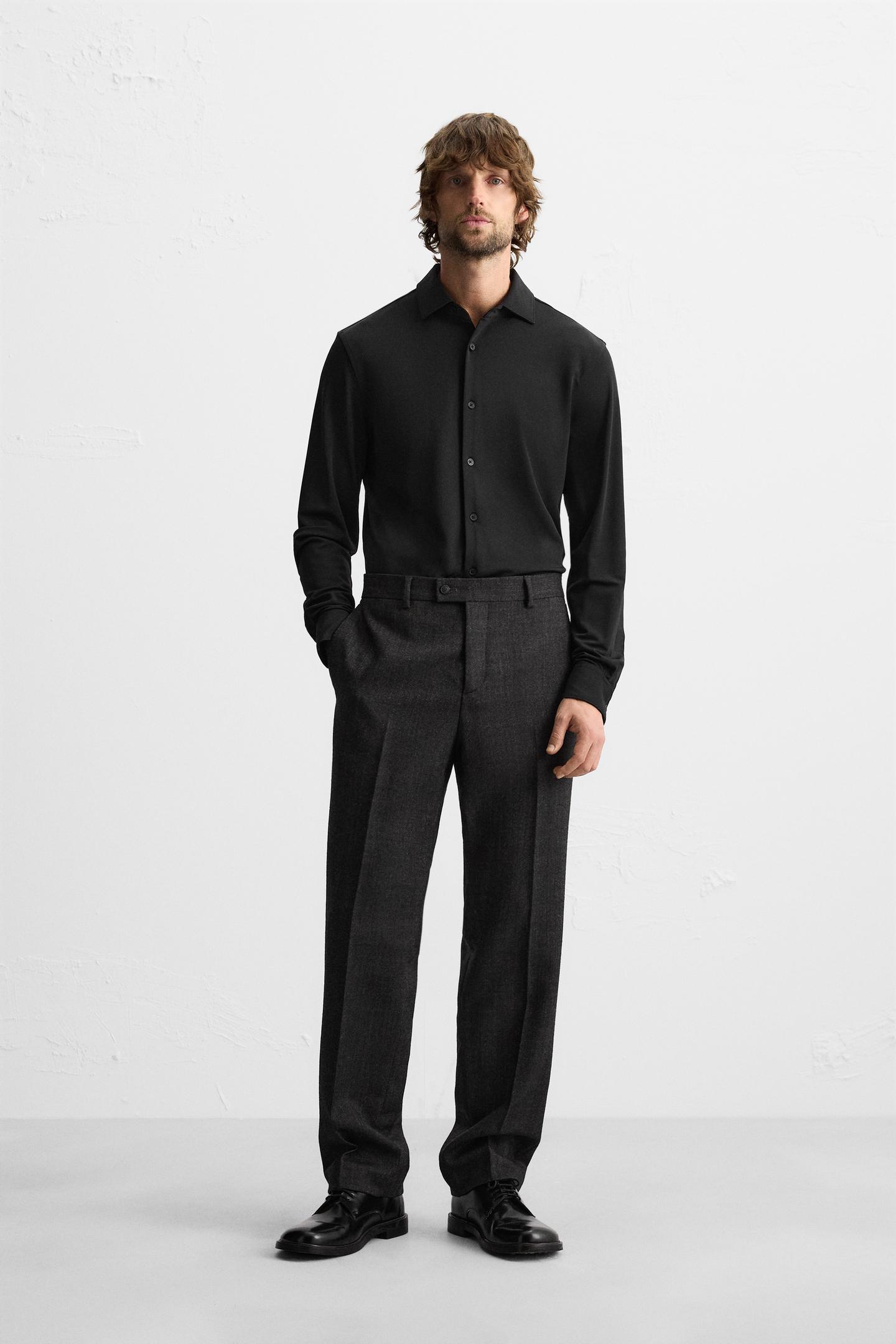 Zara Black Shirt