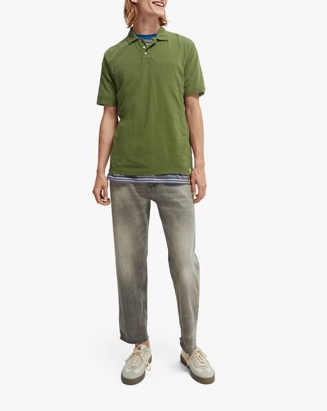 Scotch & Soda Green Polo Tee