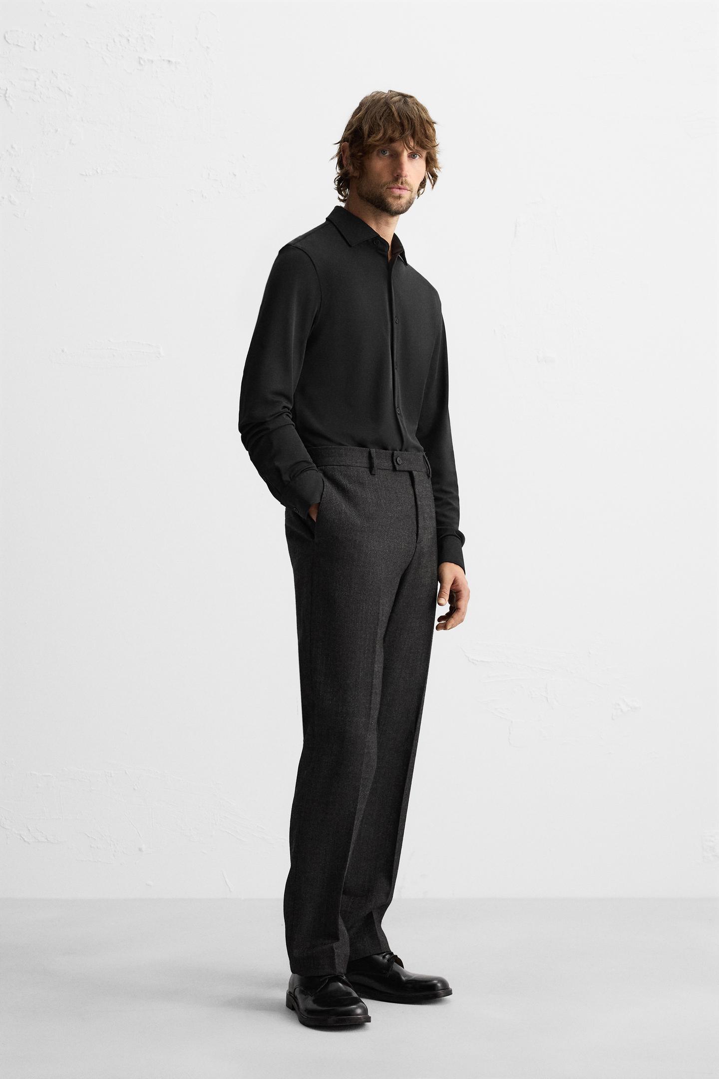 Zara Black Shirt