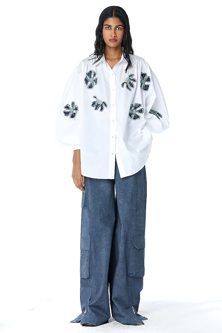 KGL Cotton Taffeta Oversized Pant