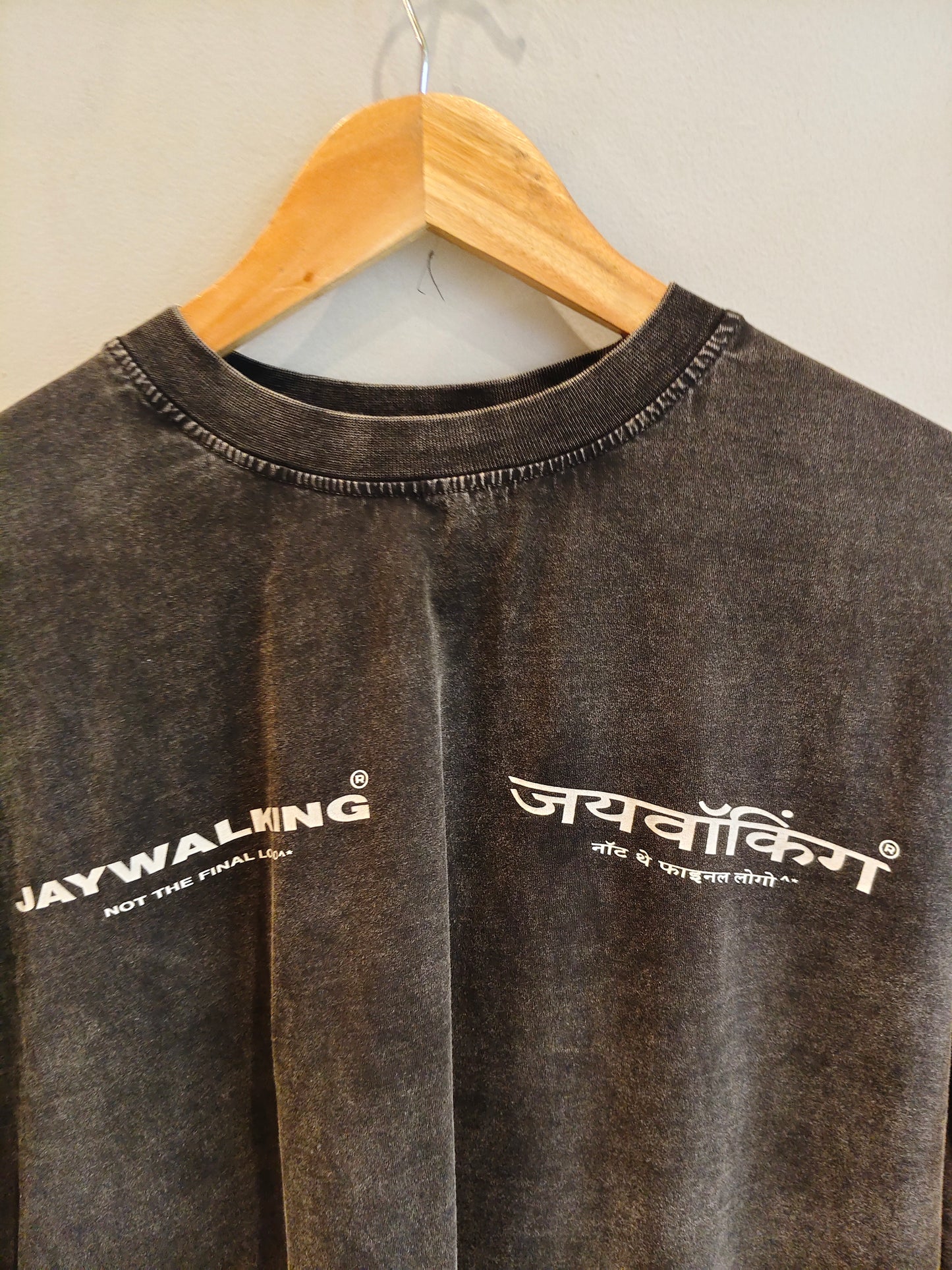 Jaywalking Black Tee