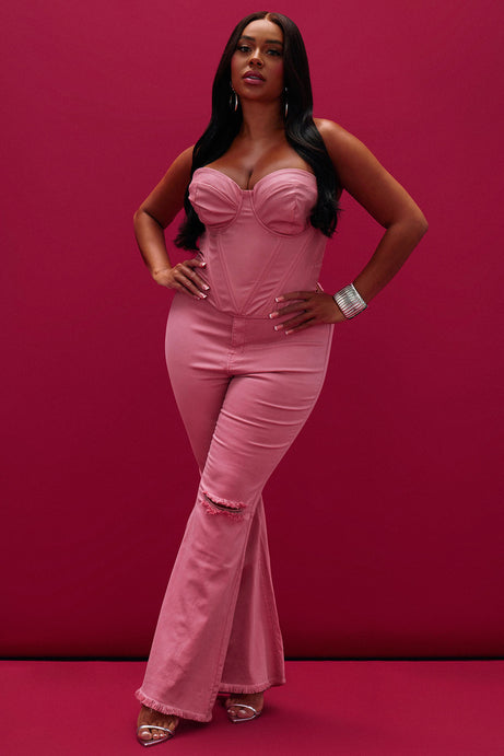 Fashion Nova Beige Corset