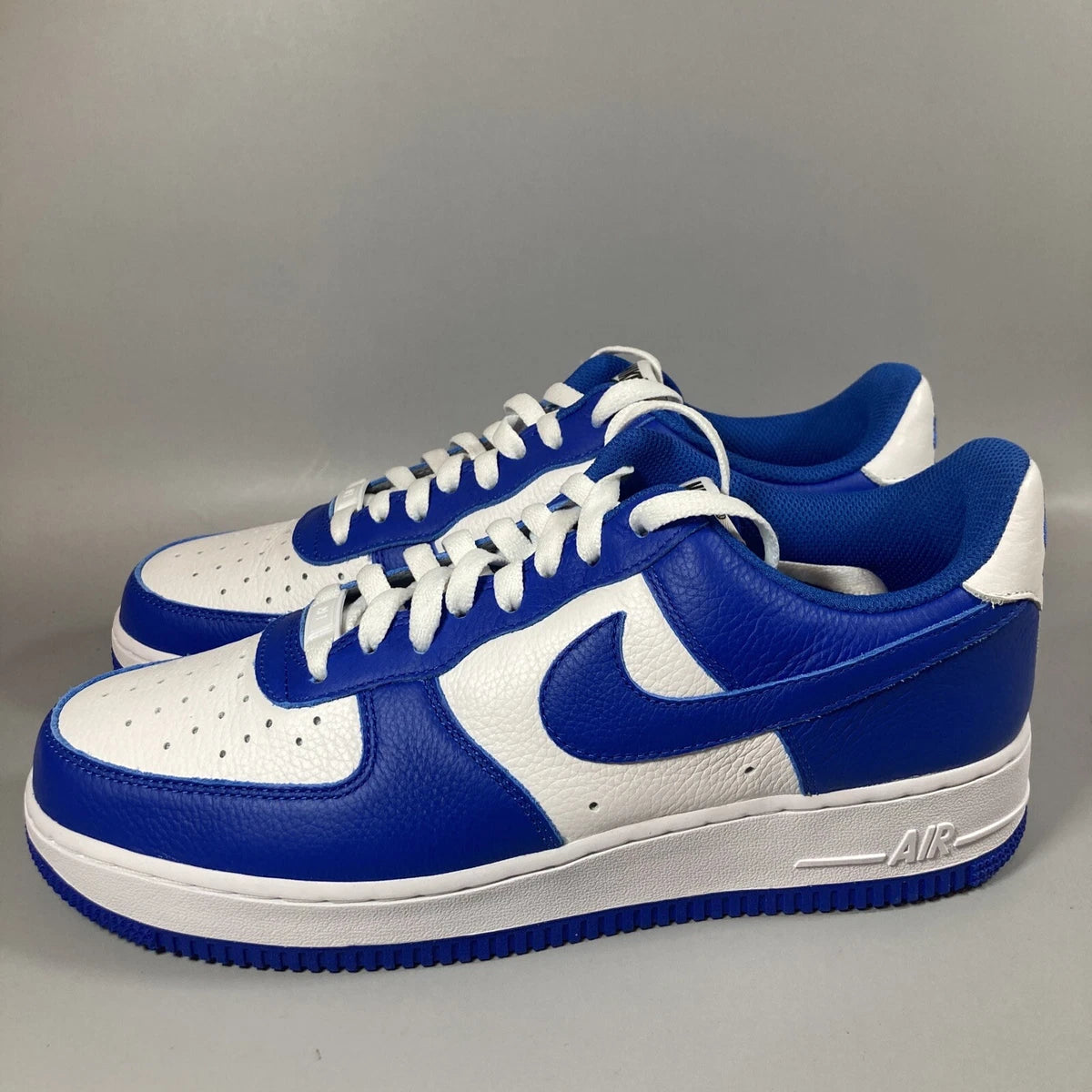 Nike Air Force 1 Blue & White Shoes