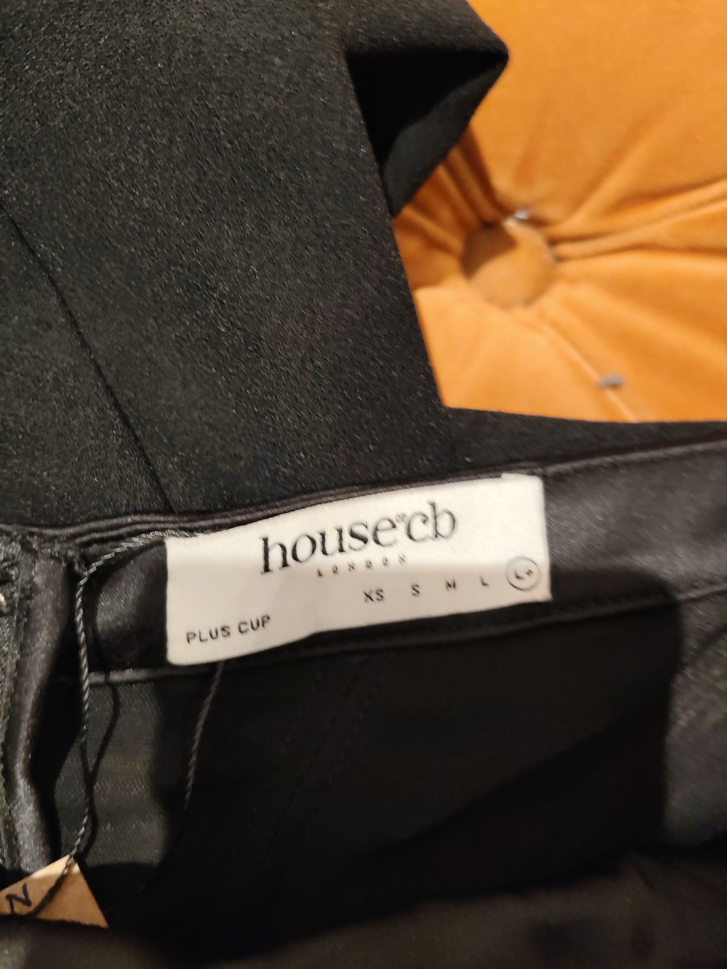 House Of CB Black Corset Jumpsuit