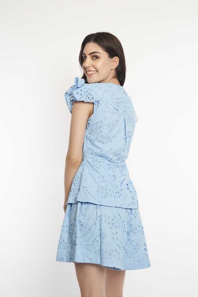 How When Wear Broderie Wrap Top