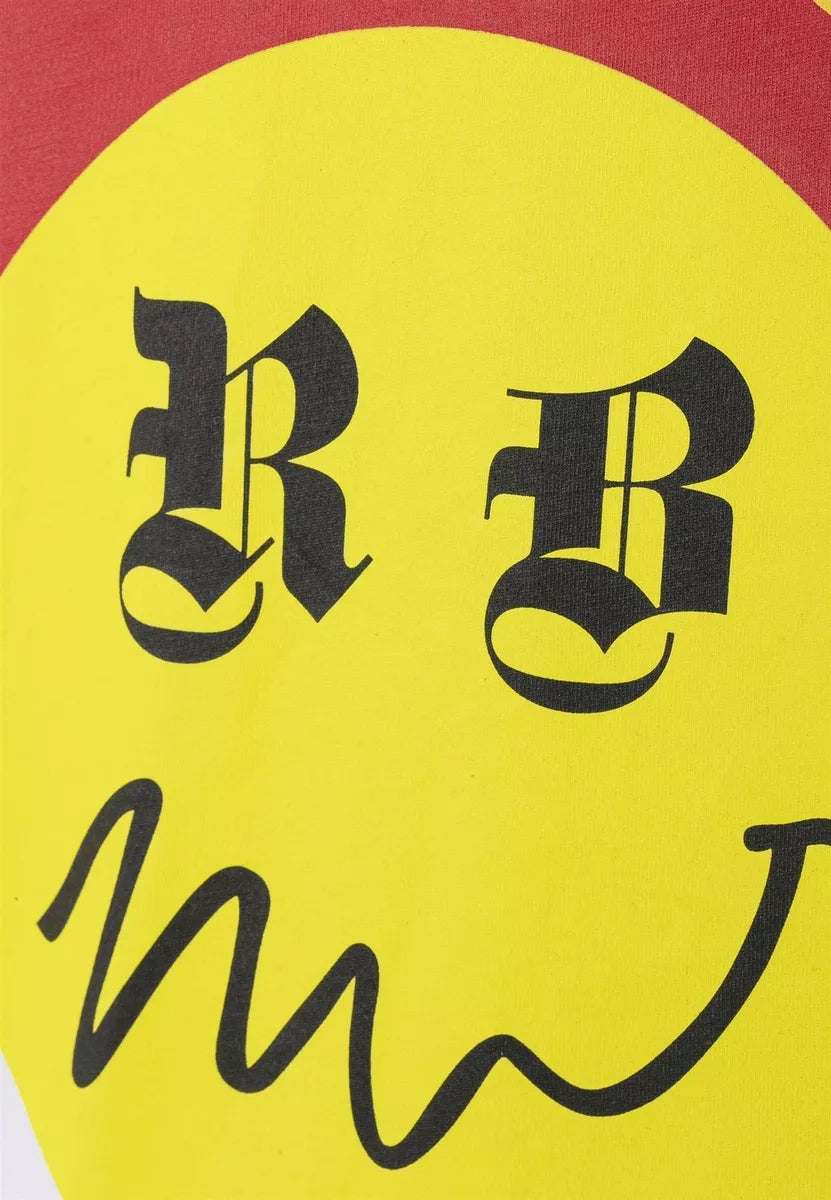 Smiley World Oversized Wide Cut RB Smile Printed Tee