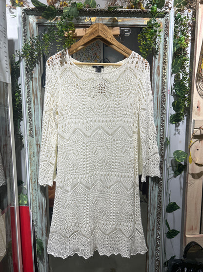 H&M Crochet Cover Up Dress