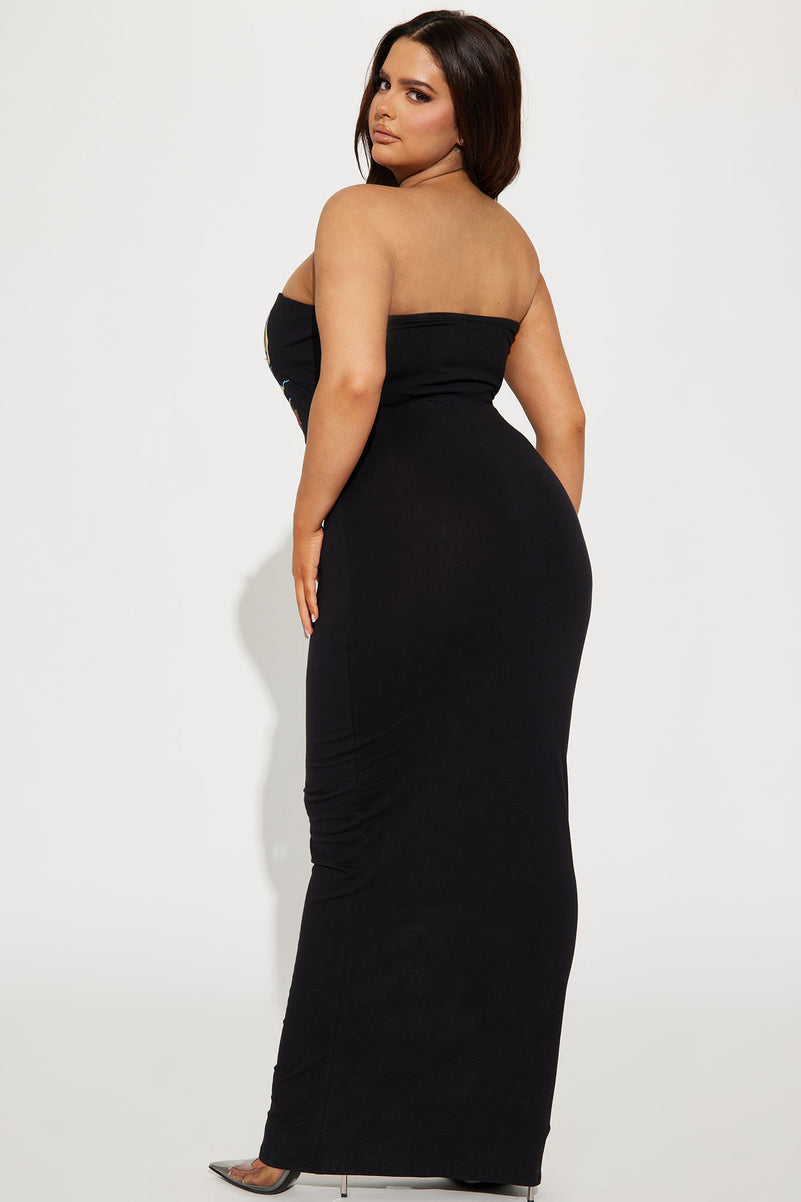 Fashion Nova Free Souls Maxi Dress Black Bombay Closet Cleanse