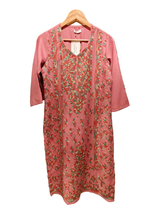 Pink Chikankari Set of 3