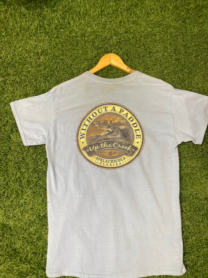 Without A Paddle Up The Creek Vintage Tee