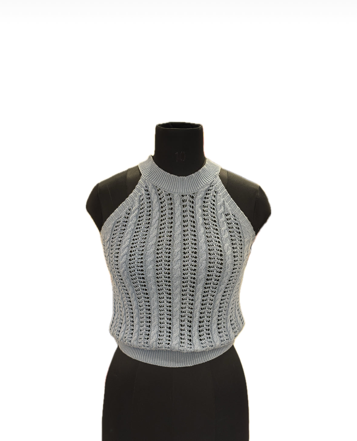 Crotchet Blue Top