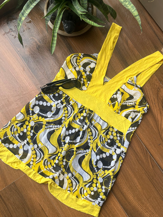 Retro Yellow Top