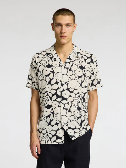 Selected Homme Black and White Shirt