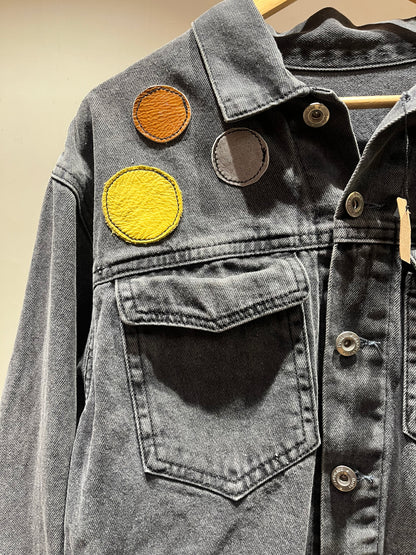 Upcycled Patchwork Denim jacket