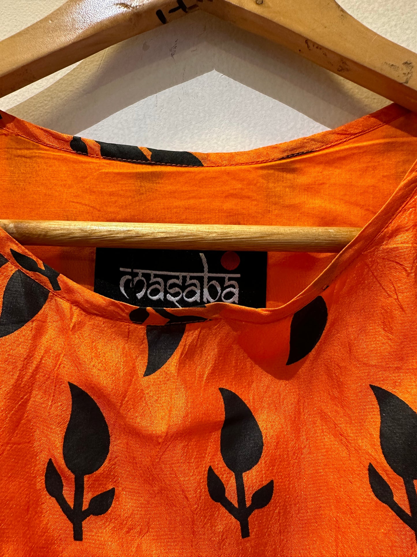 Masaba Orange Blouse