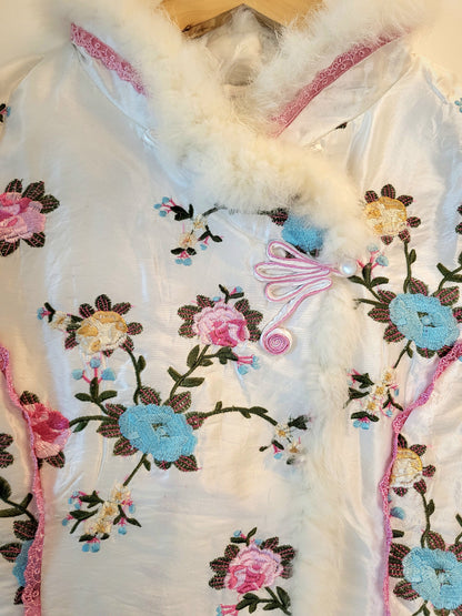 Cherry Blossom Cheongsam Vest