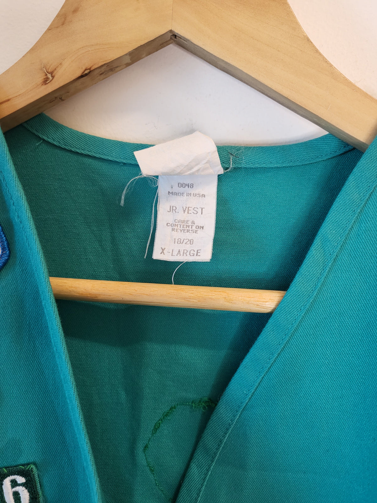 Authentic American Girl Scouts Vest