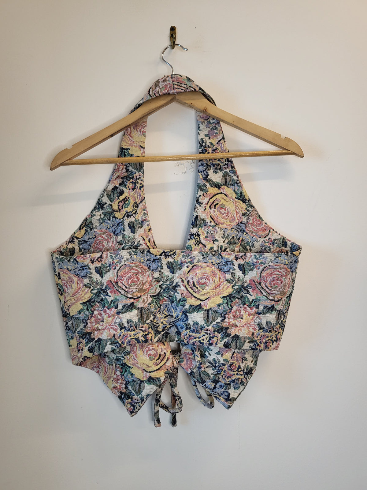 Jacquard Halter Waistcoat
