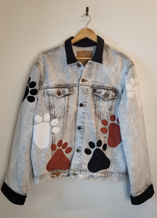 Levis Patchwork Denim Jacket