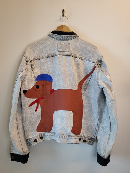 Levis Patchwork Denim Jacket