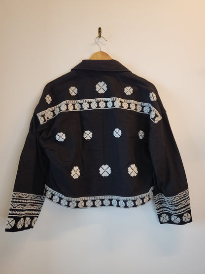Zara Embroidered Boho Jacket