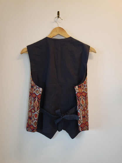 Beaded Geometric Vest