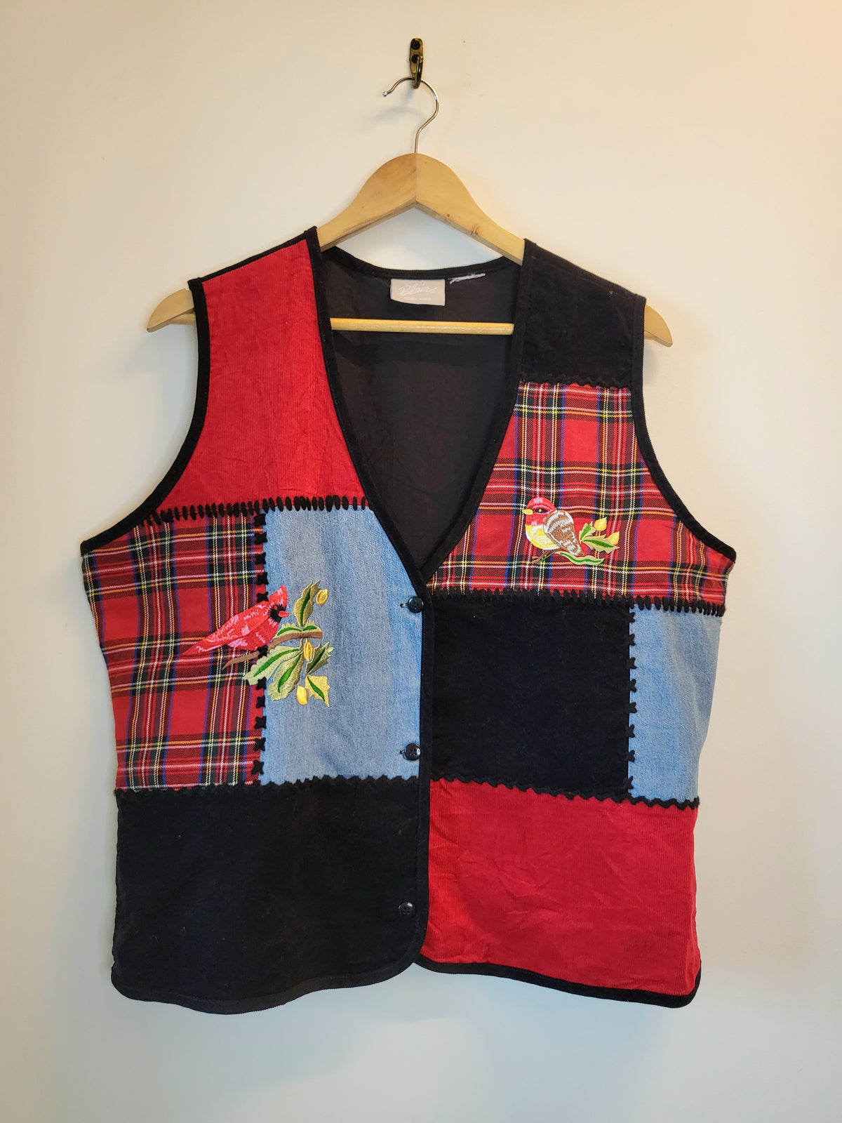Patchwork Bird Vest