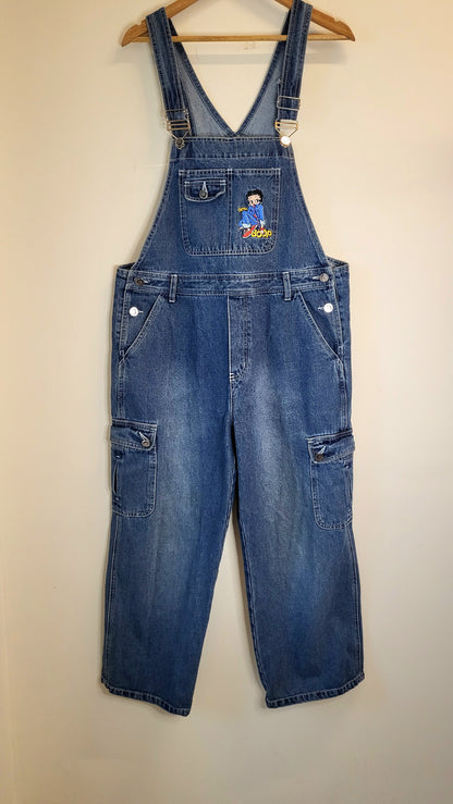 Betty Boop Denim Overalls