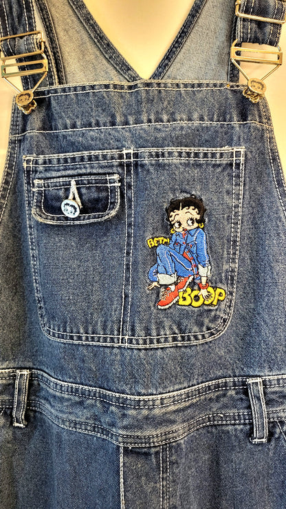 Betty Boop Denim Overalls