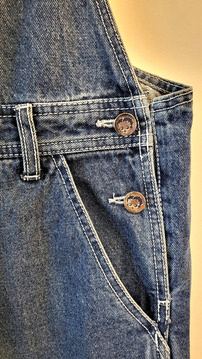 Betty Boop Denim Overalls