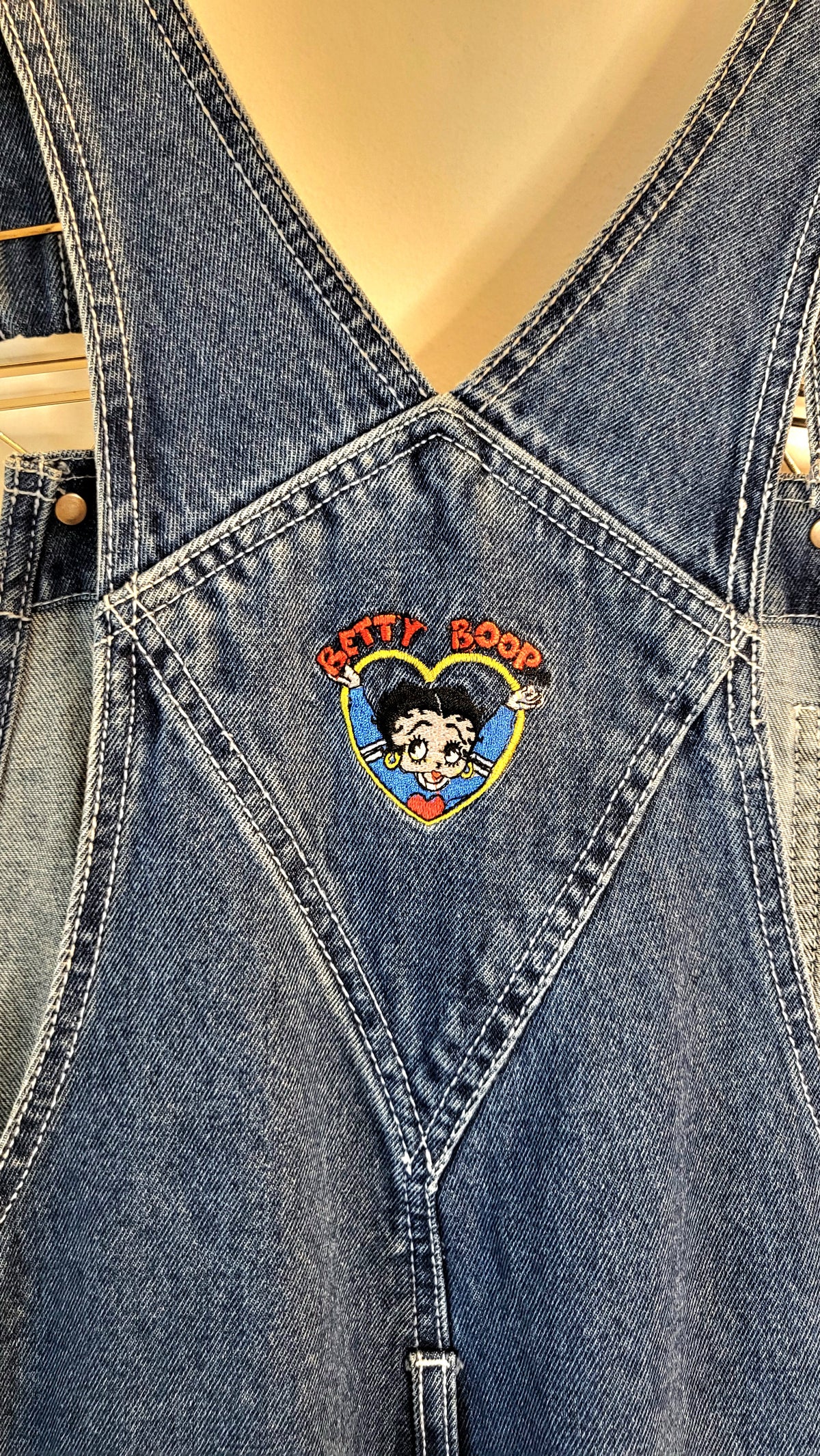Betty Boop Denim Overalls