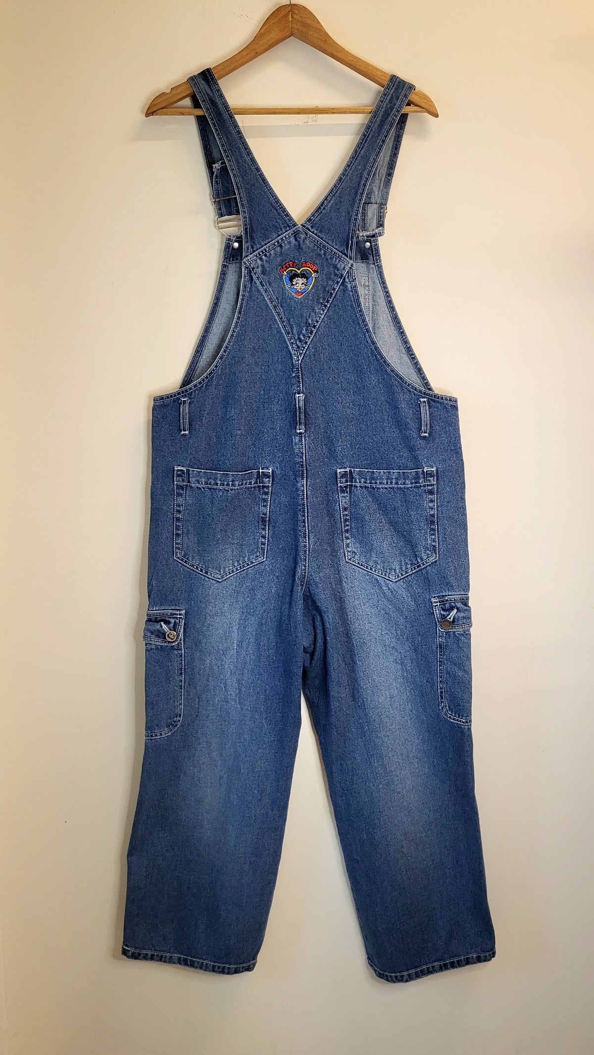 Betty Boop Denim Overalls