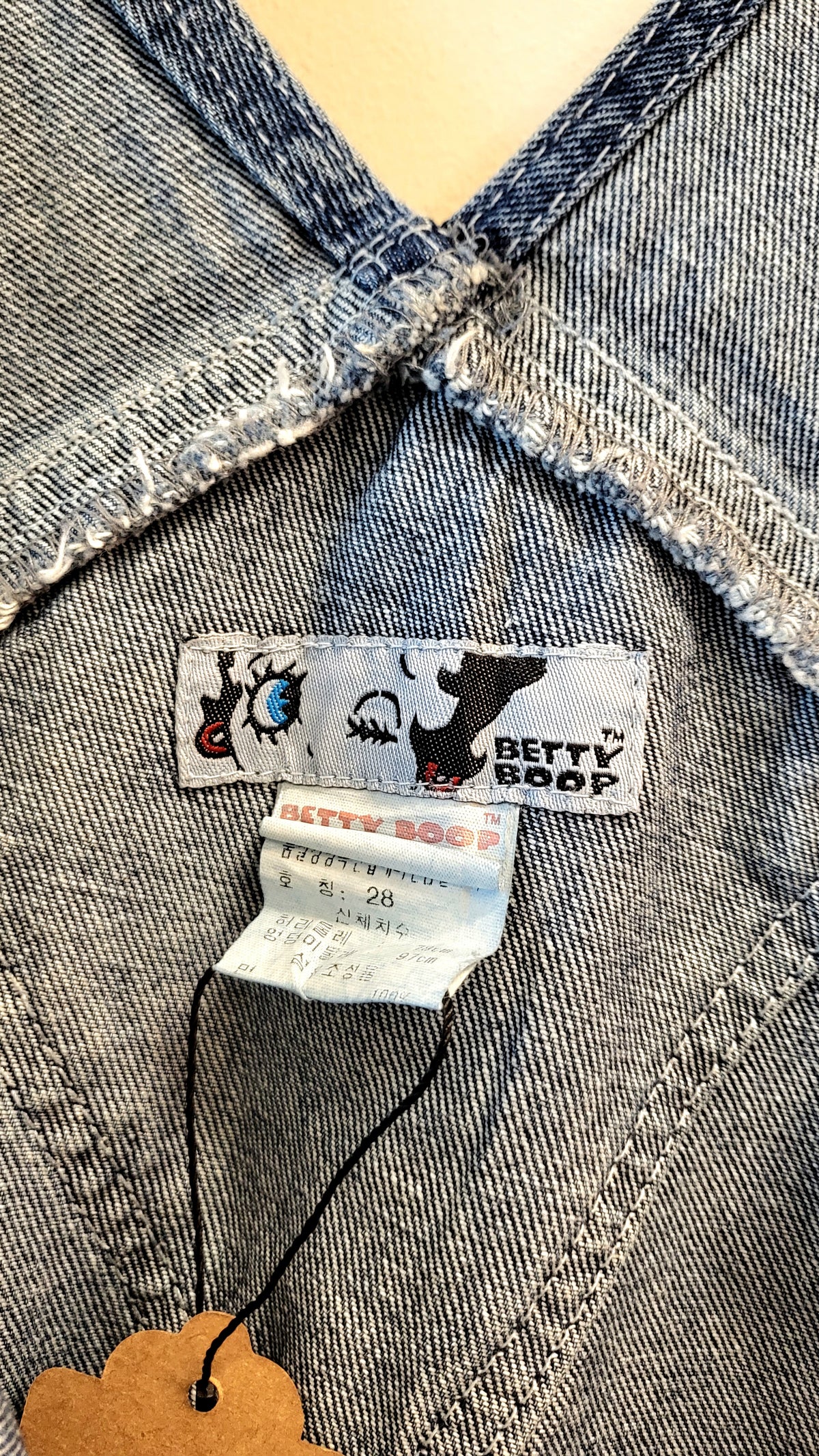 Betty Boop Denim Overalls